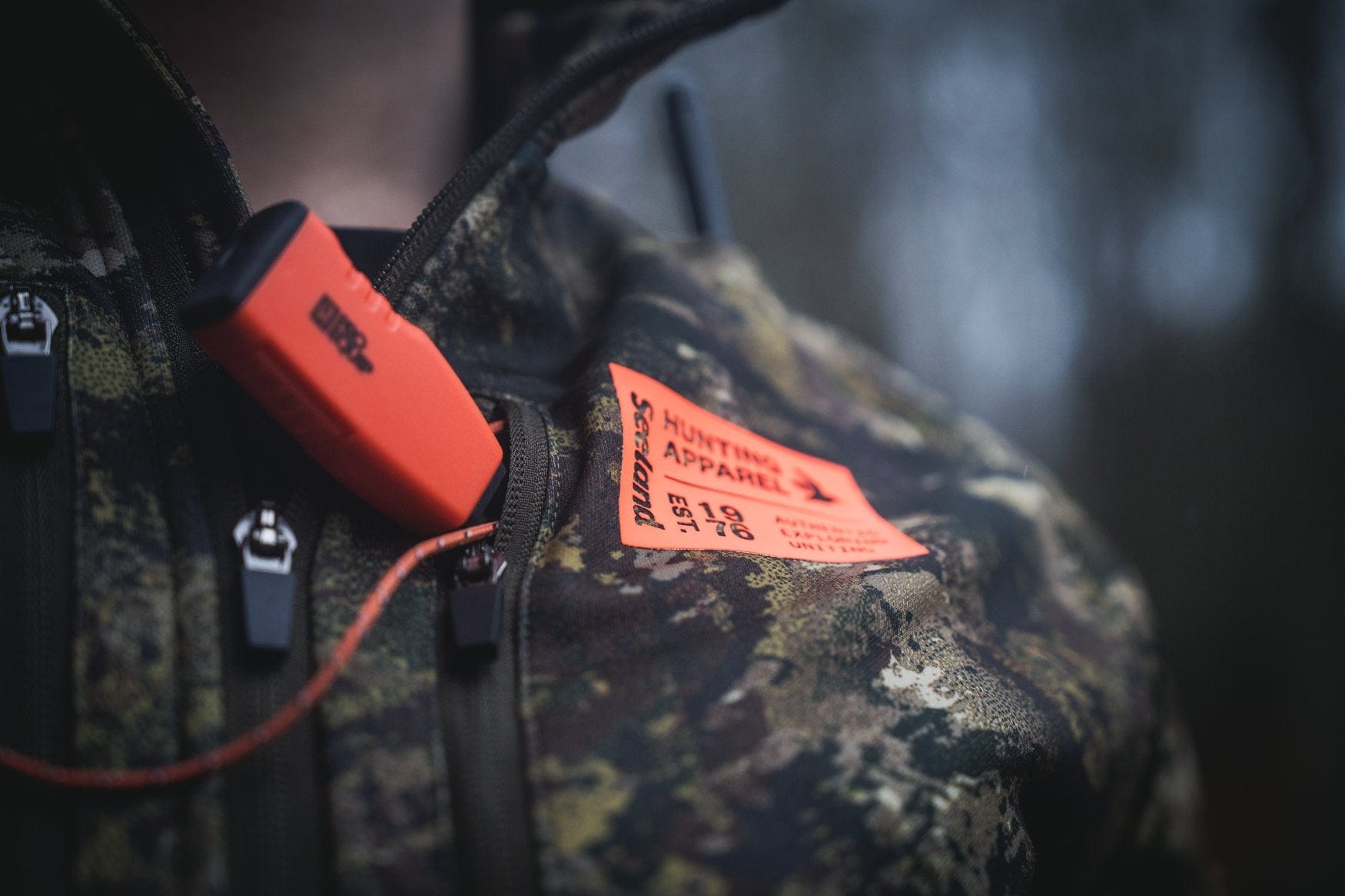 Seeland Herren Jagdjacke Fleece Tidal Camo - Heidejagd