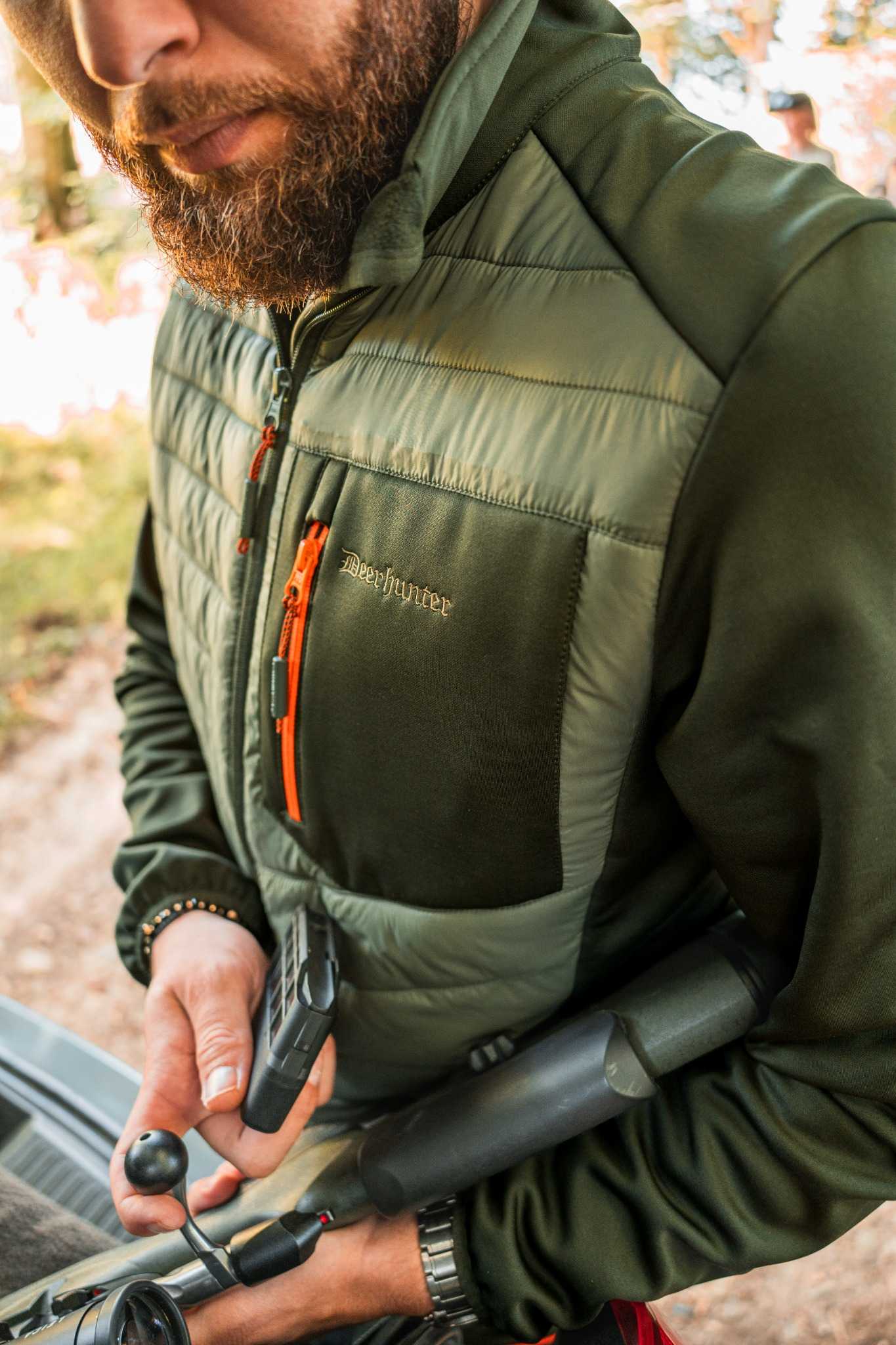 Deerhunter wattierte Herren Jagdjacke Chamois - Heidejagd