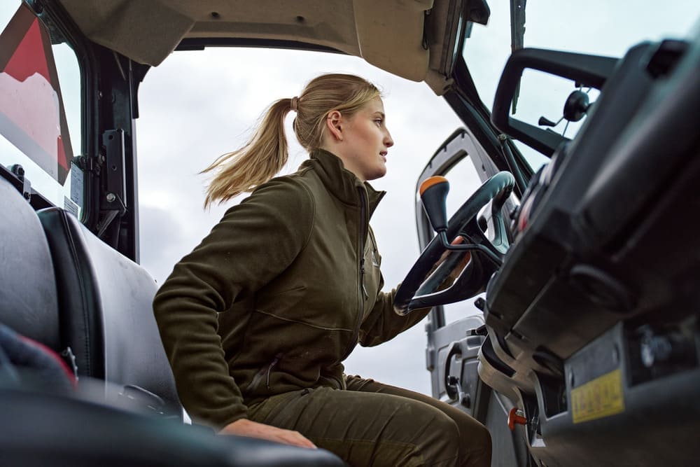 Härkila Damen Fleecejacke Fjell - Heidejagd