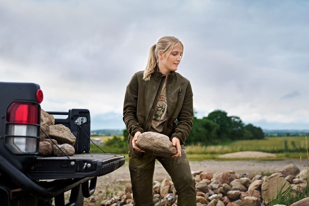 Härkila Damen Fleecejacke Fjell - Heidejagd