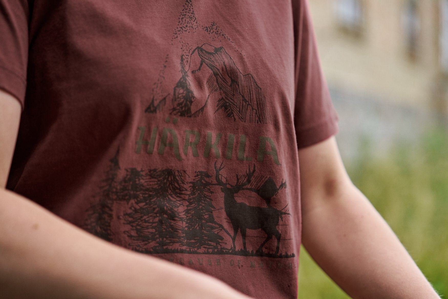 Härkila Damen T-Shirt Natur - Heidejagd