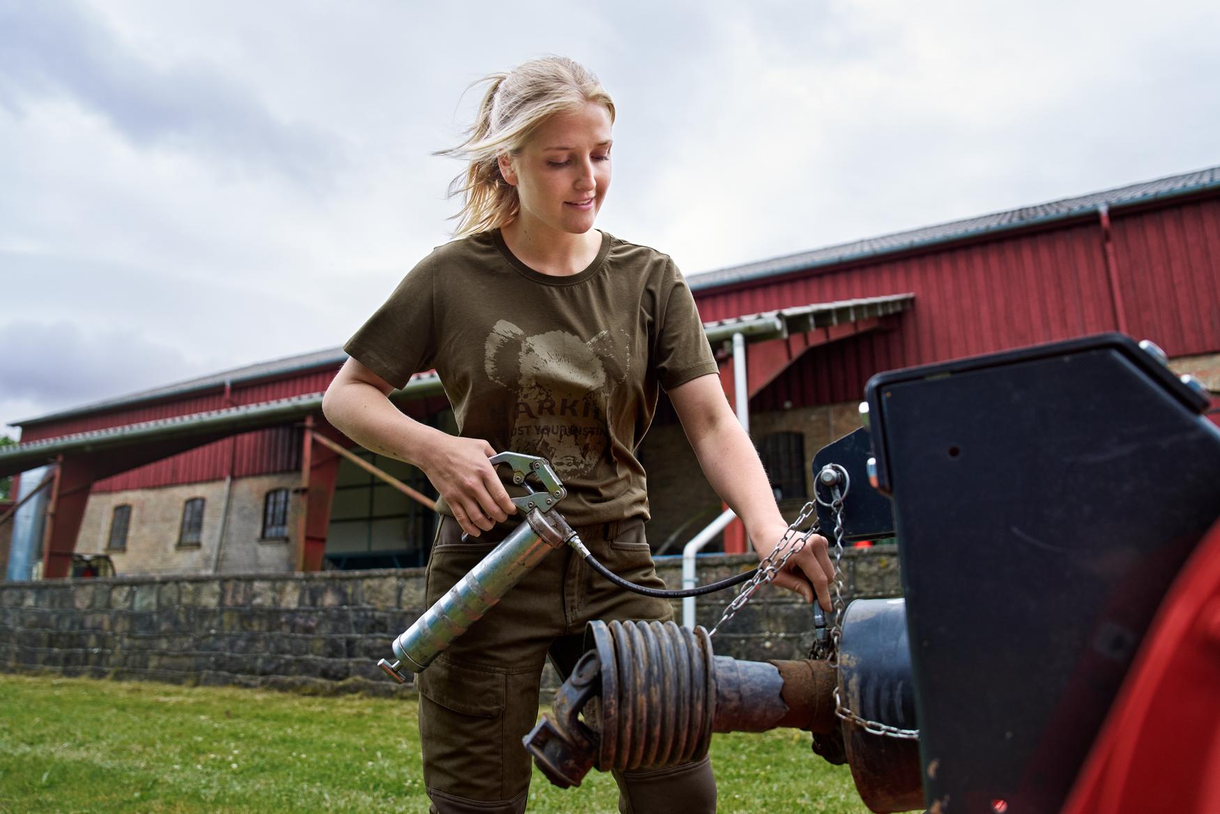 Härkila Damen T-Shirt Wildboar - Heidejagd