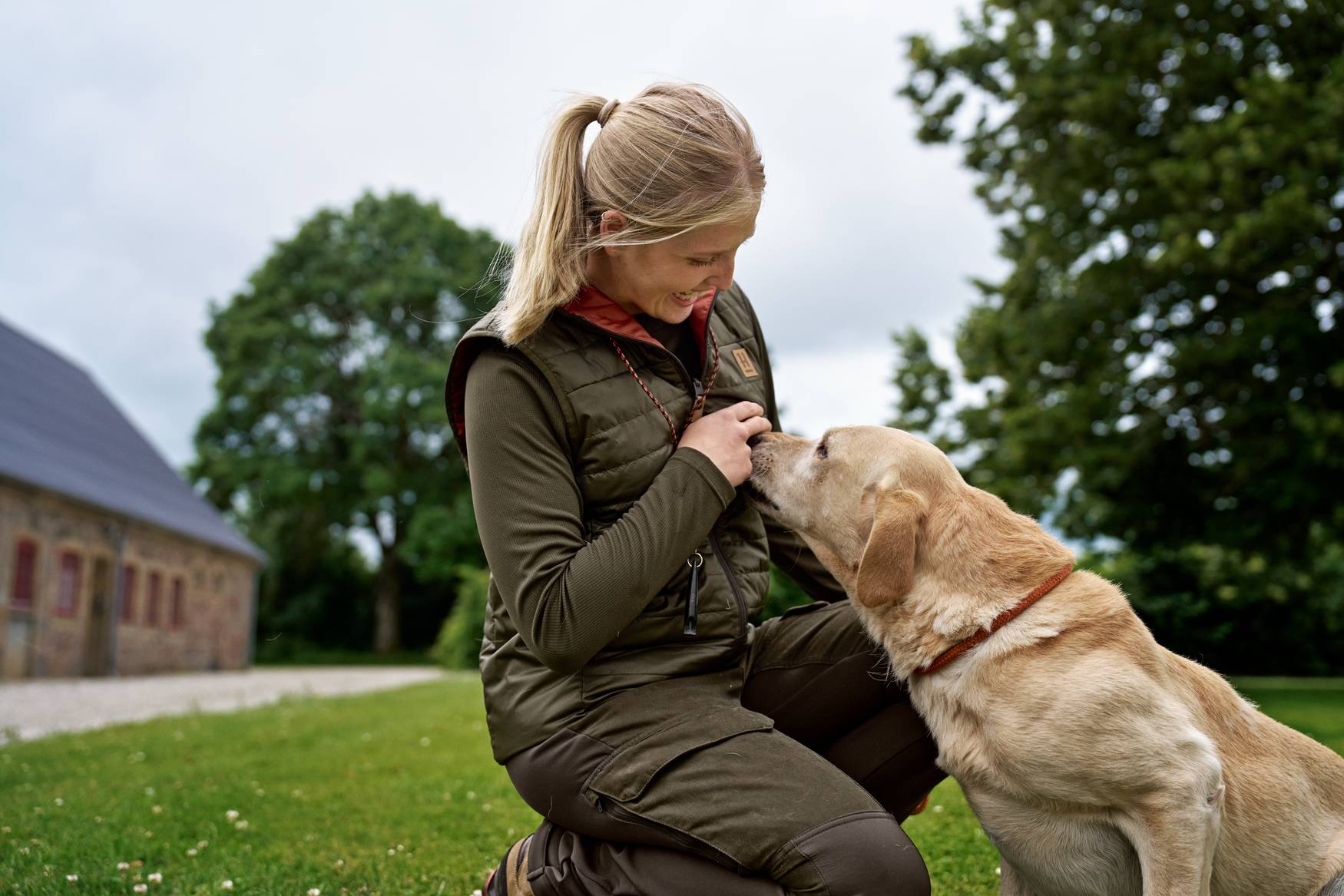 Härkila Damen Weste Kalix HSP wendbar - Heidejagd