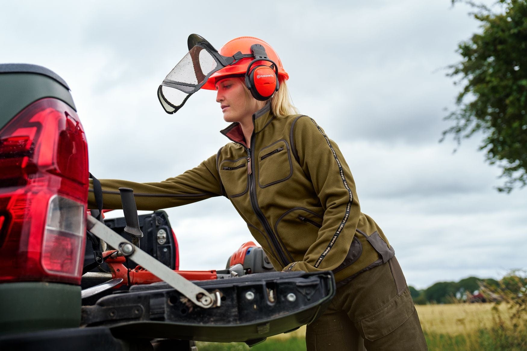 Härkila Damen Fleecejacke Kamko - Heidejagd