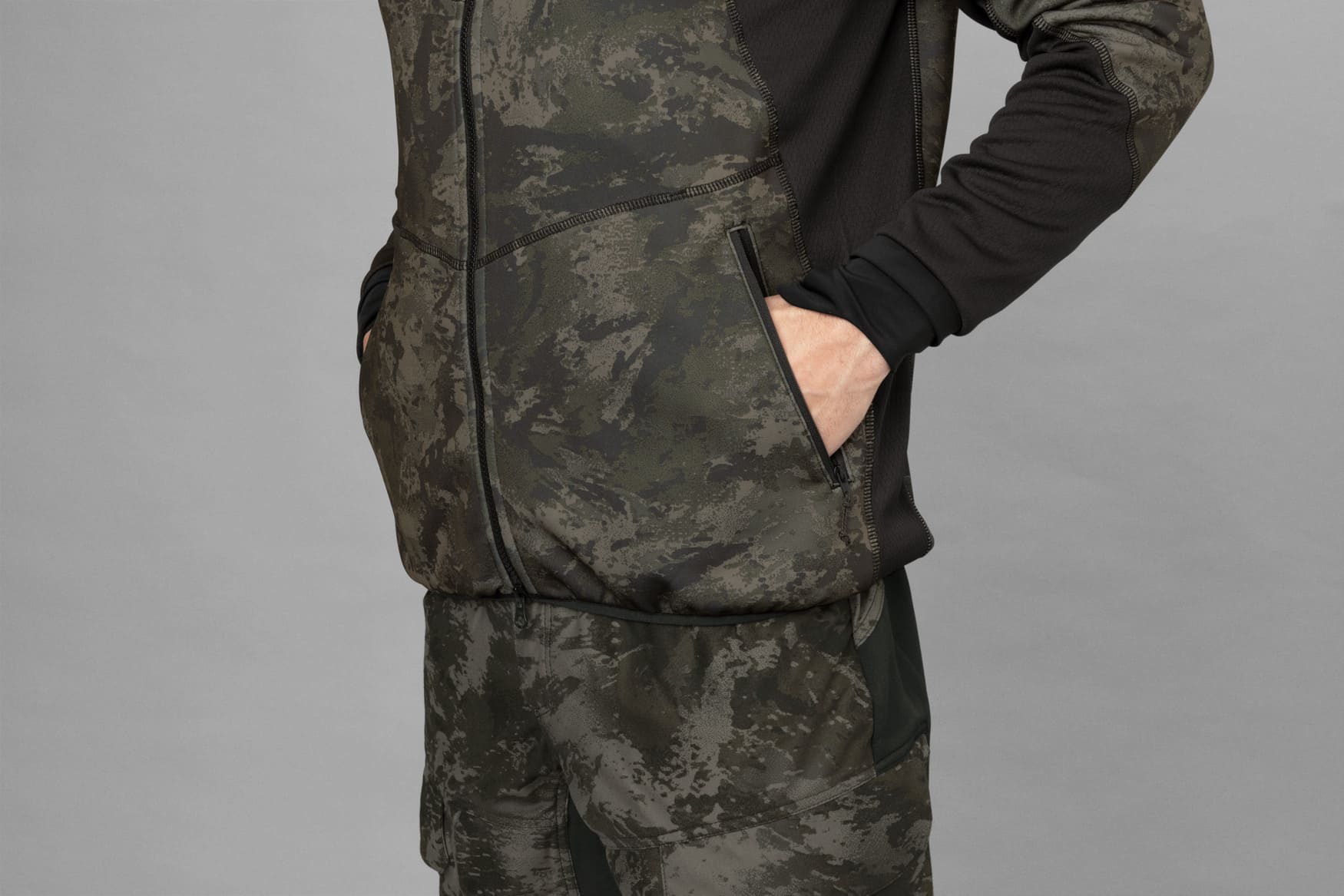 Härkila Herren Fleecejacke NOCTYX camo - Heidejagd