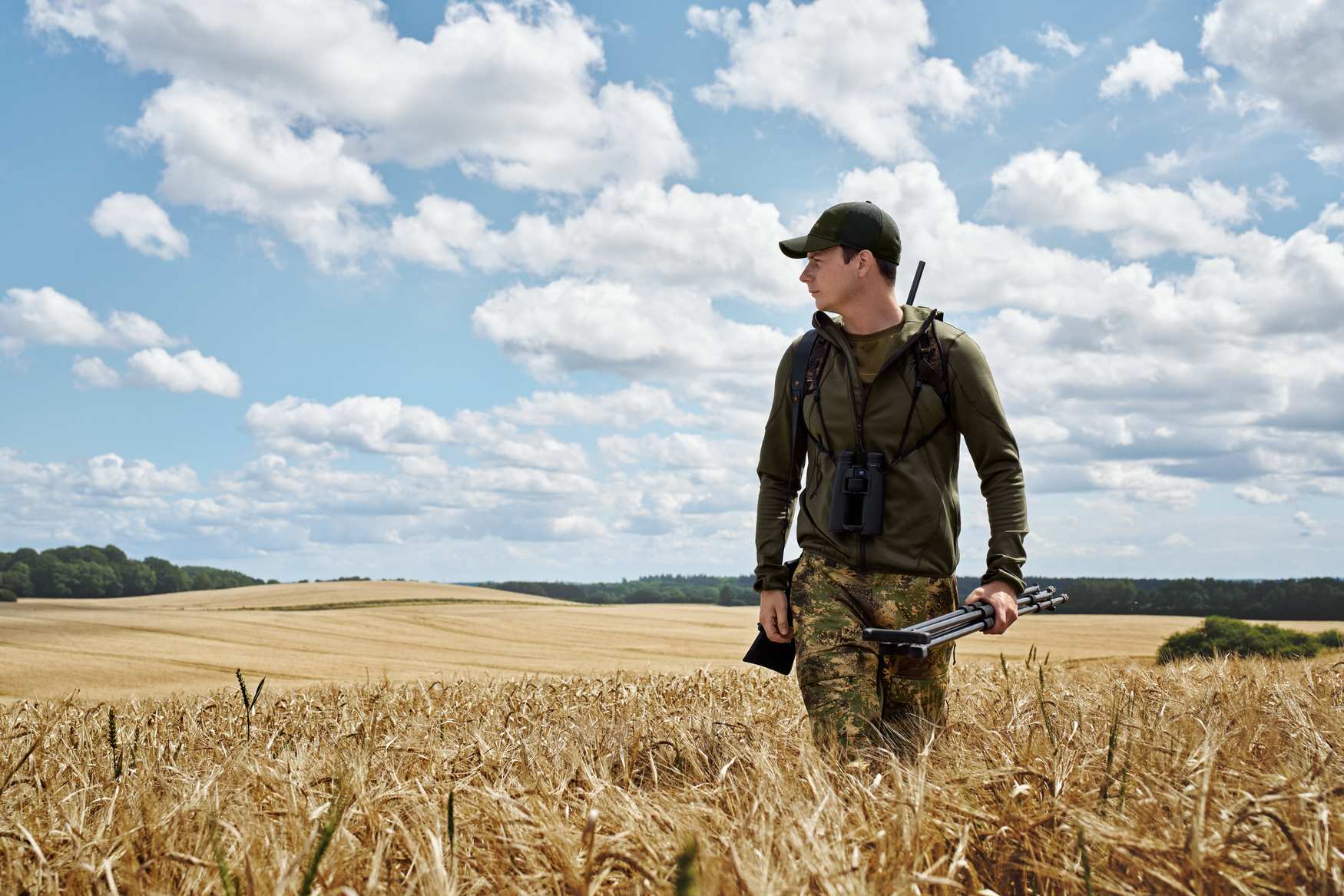 Härkila Herren Kapuzenjacke Deer Stalker Fleece - Heidejagd