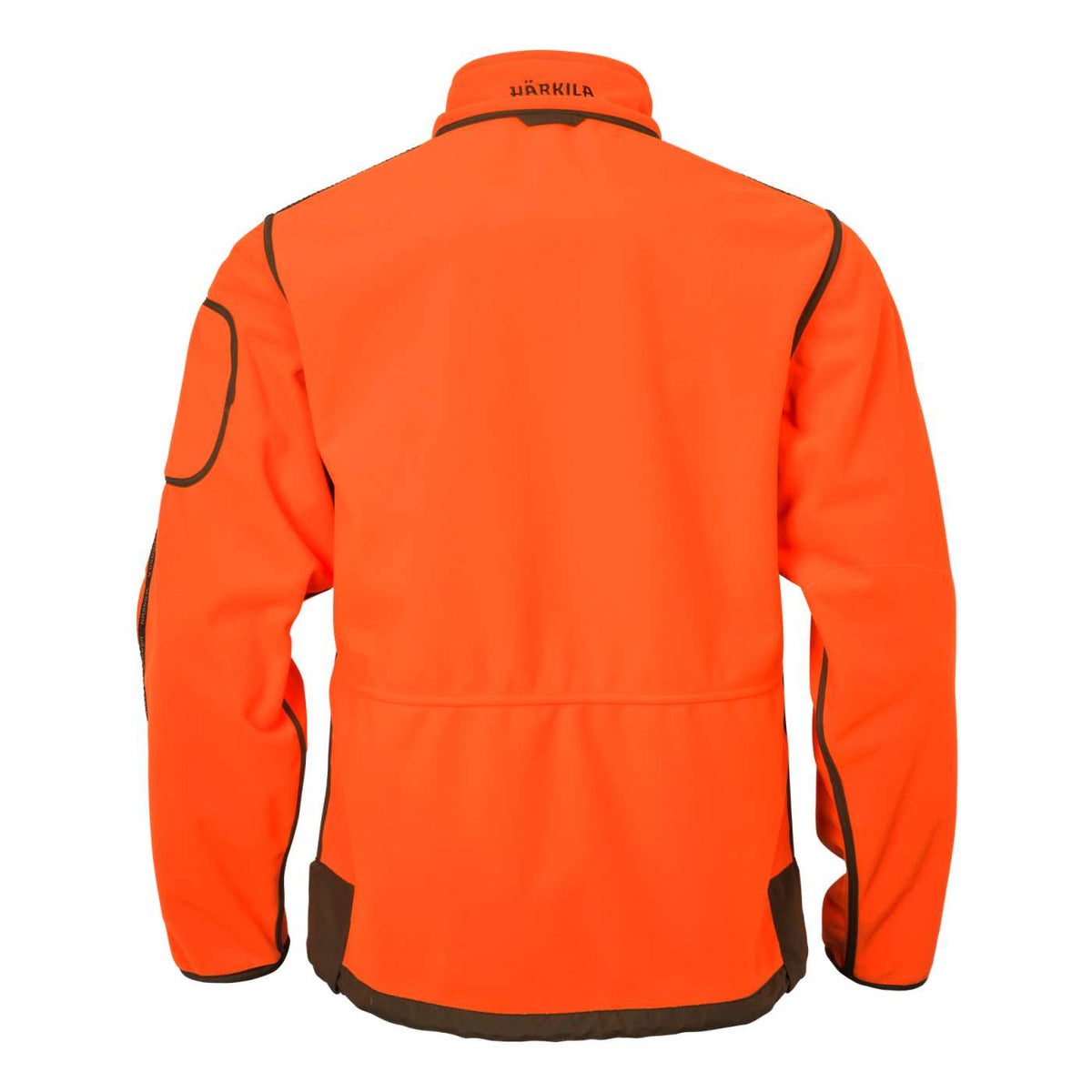 Härkila Herren Wendejacke Kamko Blaze Fleece in Orange blaze/Willow green – Rückansicht Orange