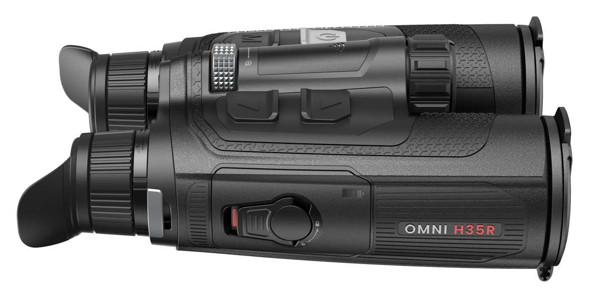 Nocpix Multispektral-Fernglas OMNI H35R in Schwarz – Draufsicht