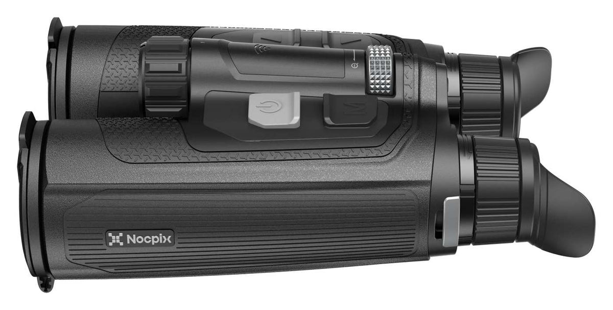 Nocpix Multispektral-Fernglas OMNI H35R in Schwarz – Rückansicht