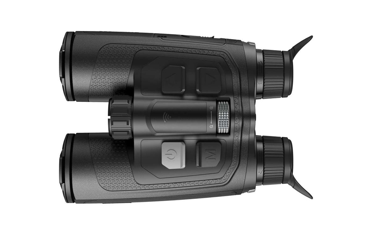 Nocpix Multispektral-Fernglas OMNI L19R in Schwarz – Bedienelemente