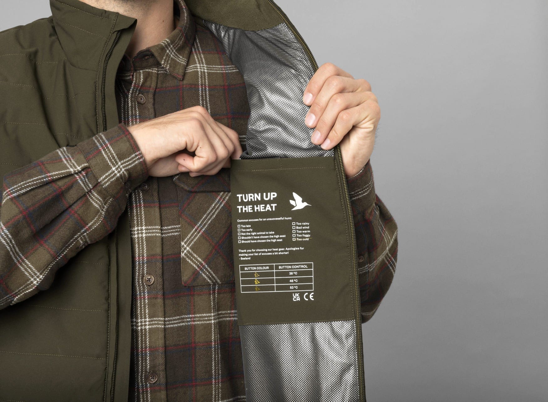 Seeland Heizweste Celsius - Heidejagd