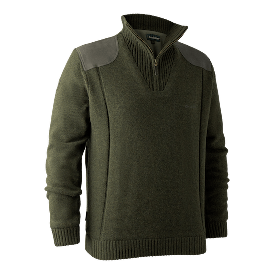 Deerhunter Herren Strickpullover Carlisle mit Stormliner - Heidejagd