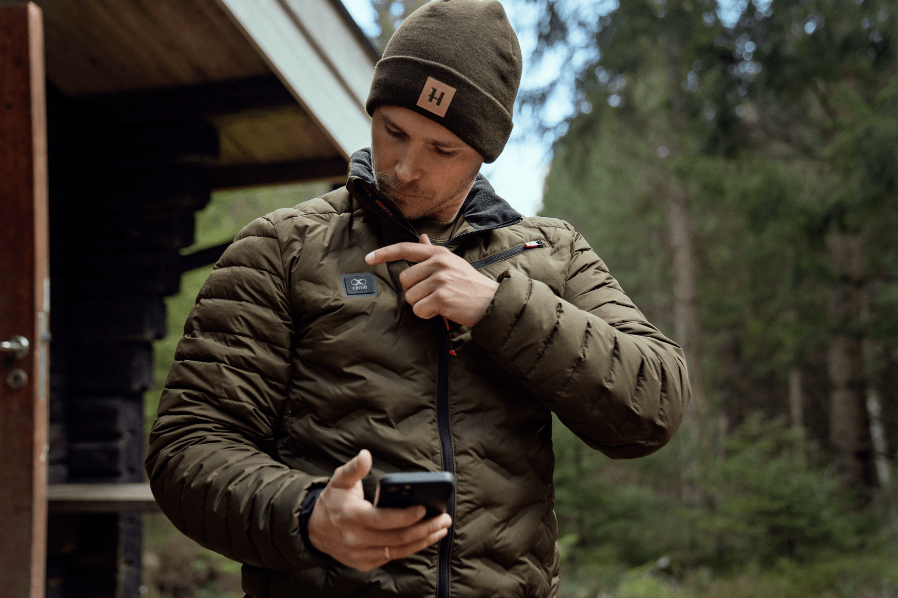 Härkila Herren Isolationsjacke Clim8 Insulated - Heidejagd