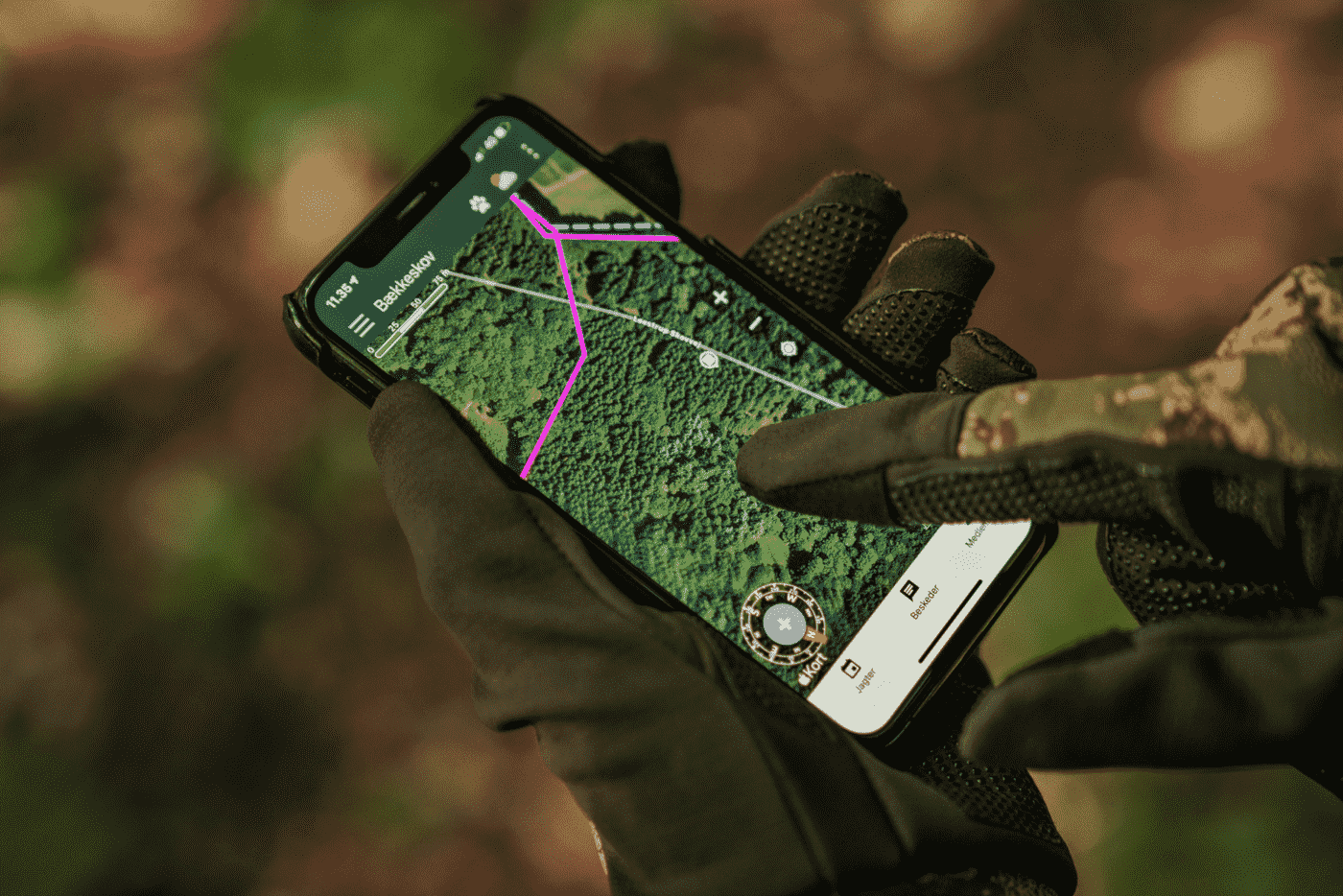 Härkila Jagdhandschuhe Deer Stalker Camo - Heidejagd