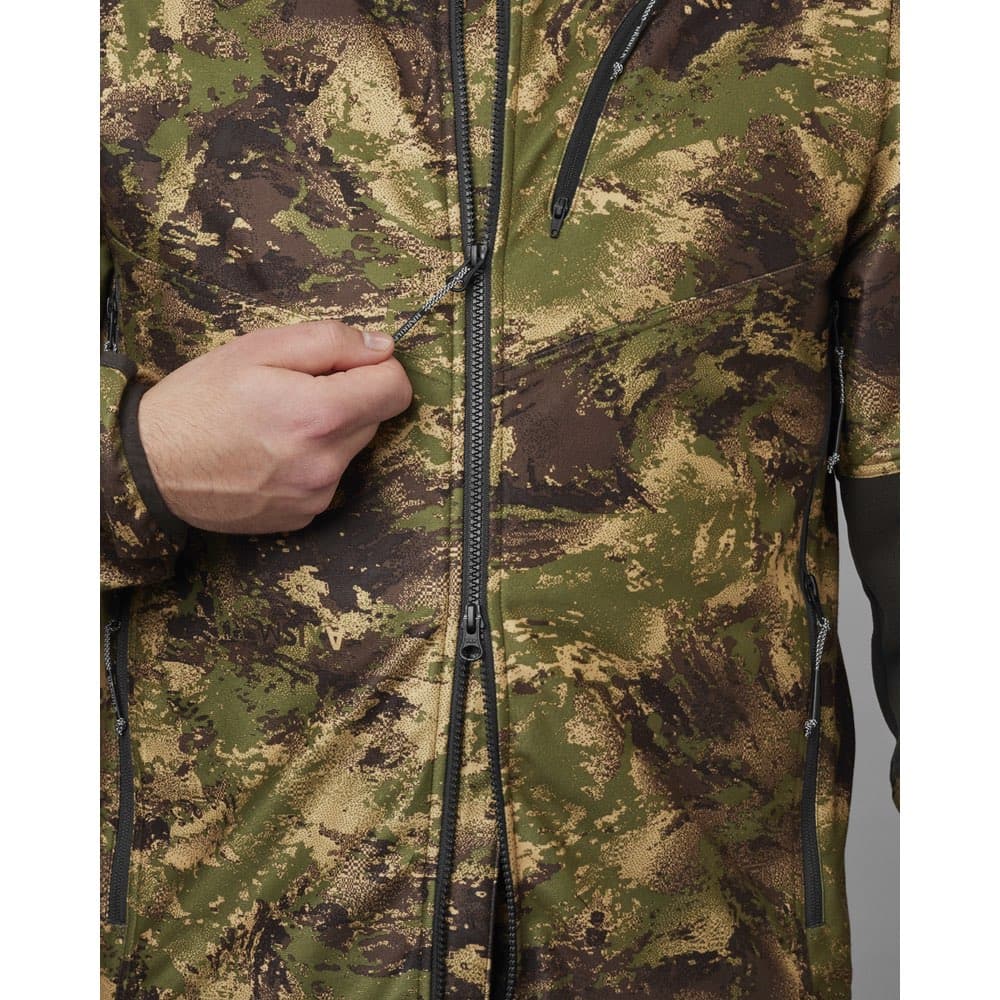 Härkila Herren Fleecejacke Deer Stalker Camo WSP - Heidejagd