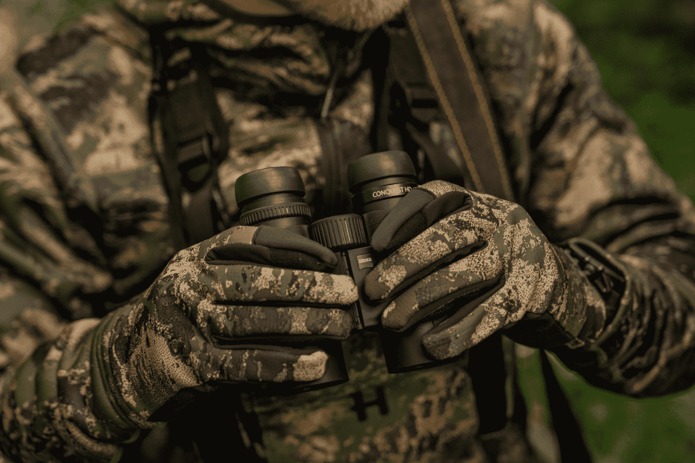 Härkila Jagdhandschuhe Deer Stalker Camo - Heidejagd