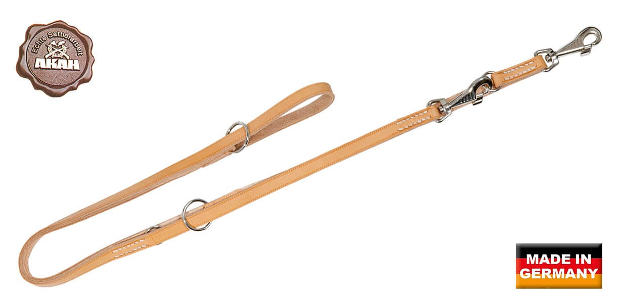 AKAH Polizeileine aus Fahlleder - Heidejagd