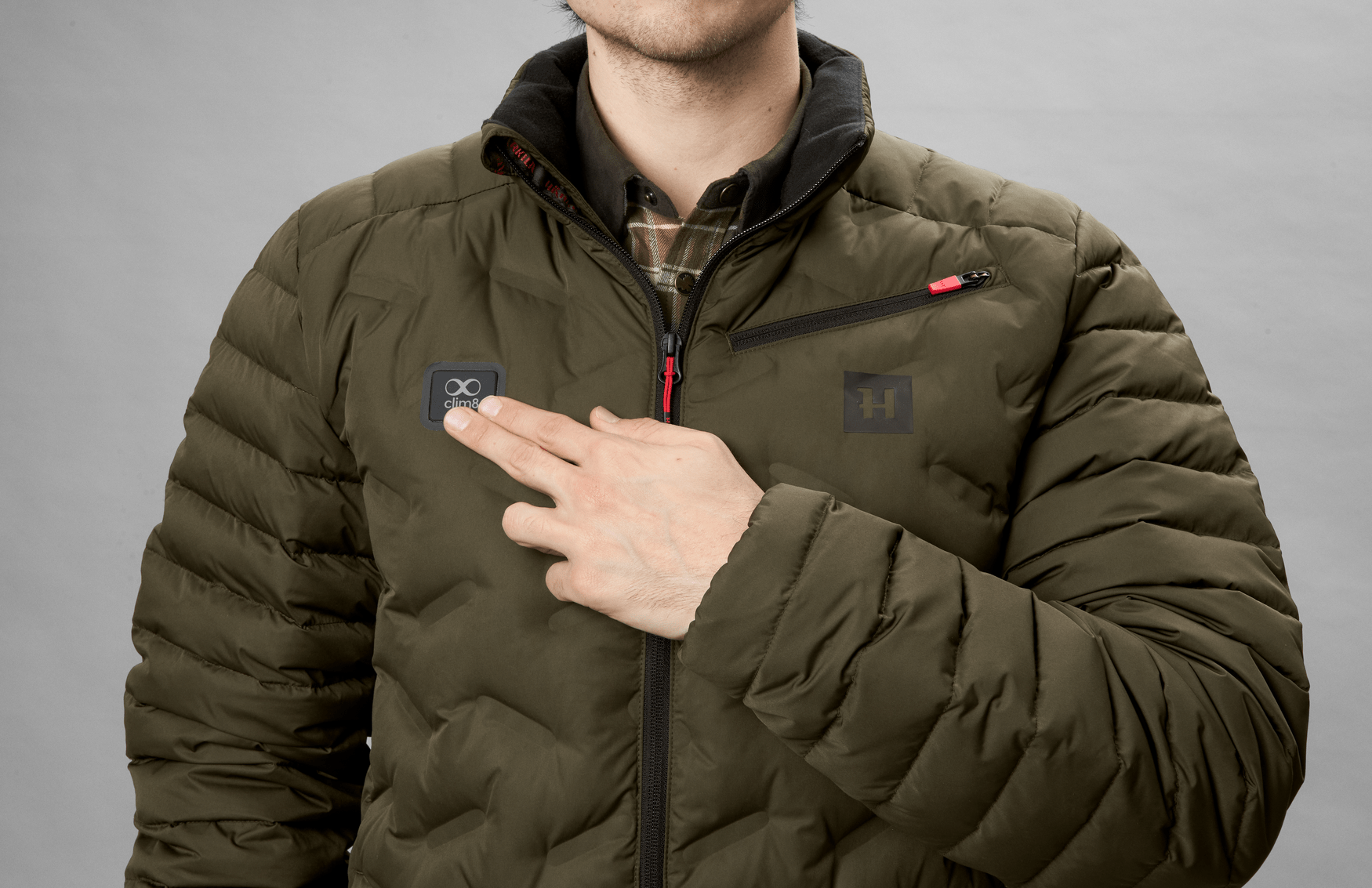 Härkila Herren Isolationsjacke Clim8 Insulated - Heidejagd