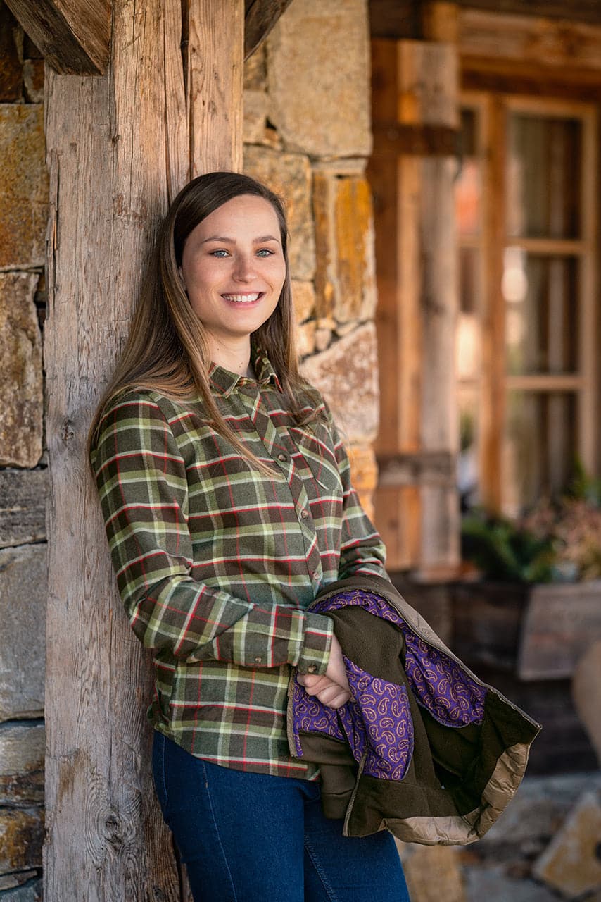 Blaser Damenbluse Charlotte - Heidejagd