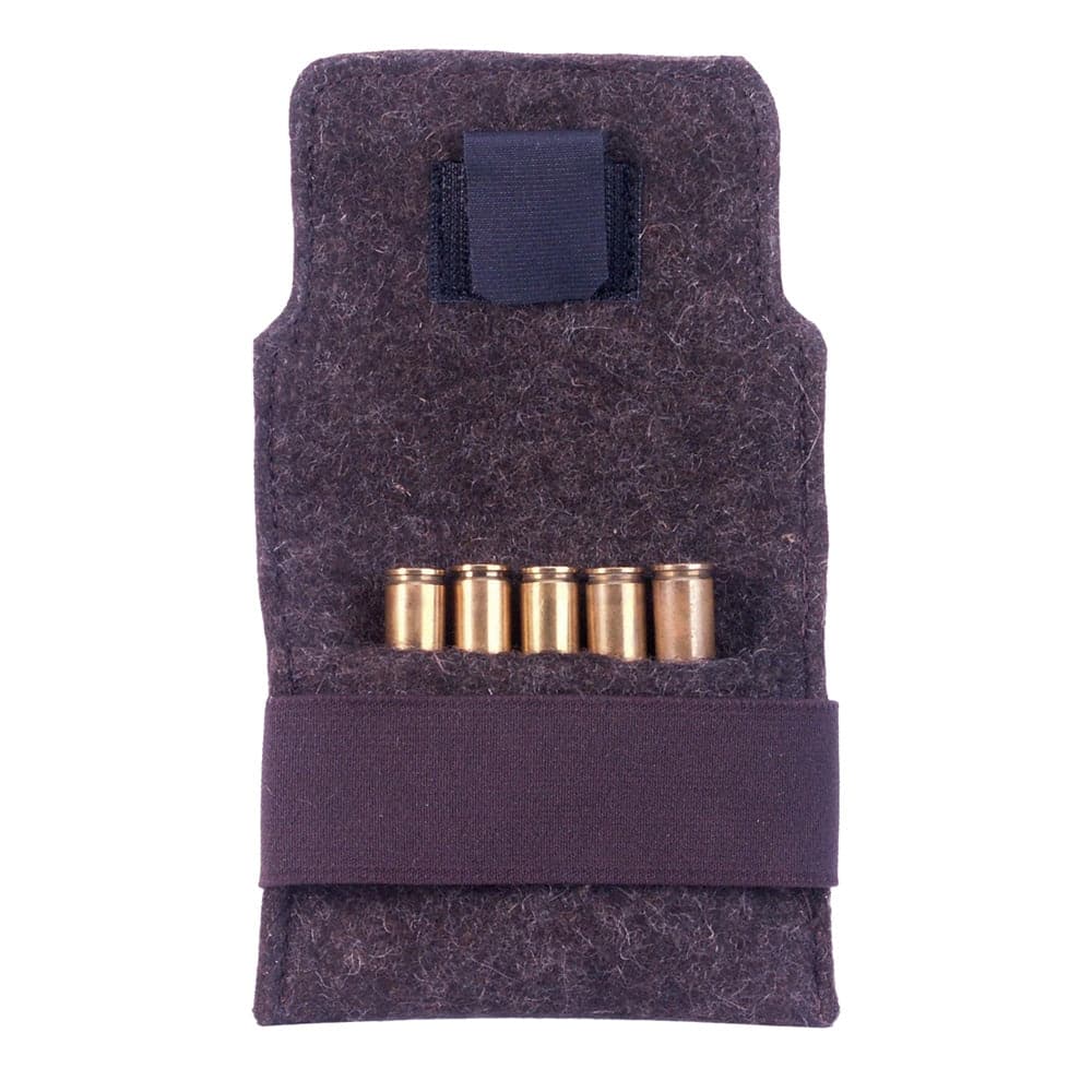 Patronenetui aus Filz - Heidejagd
