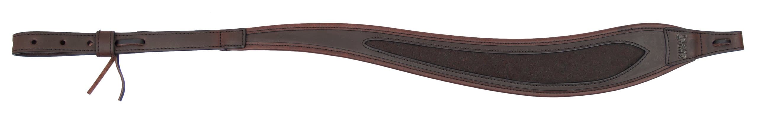 Mjoelner Hunting ergonomischer Gewehrriemen Loden-Leder - Heidejagd