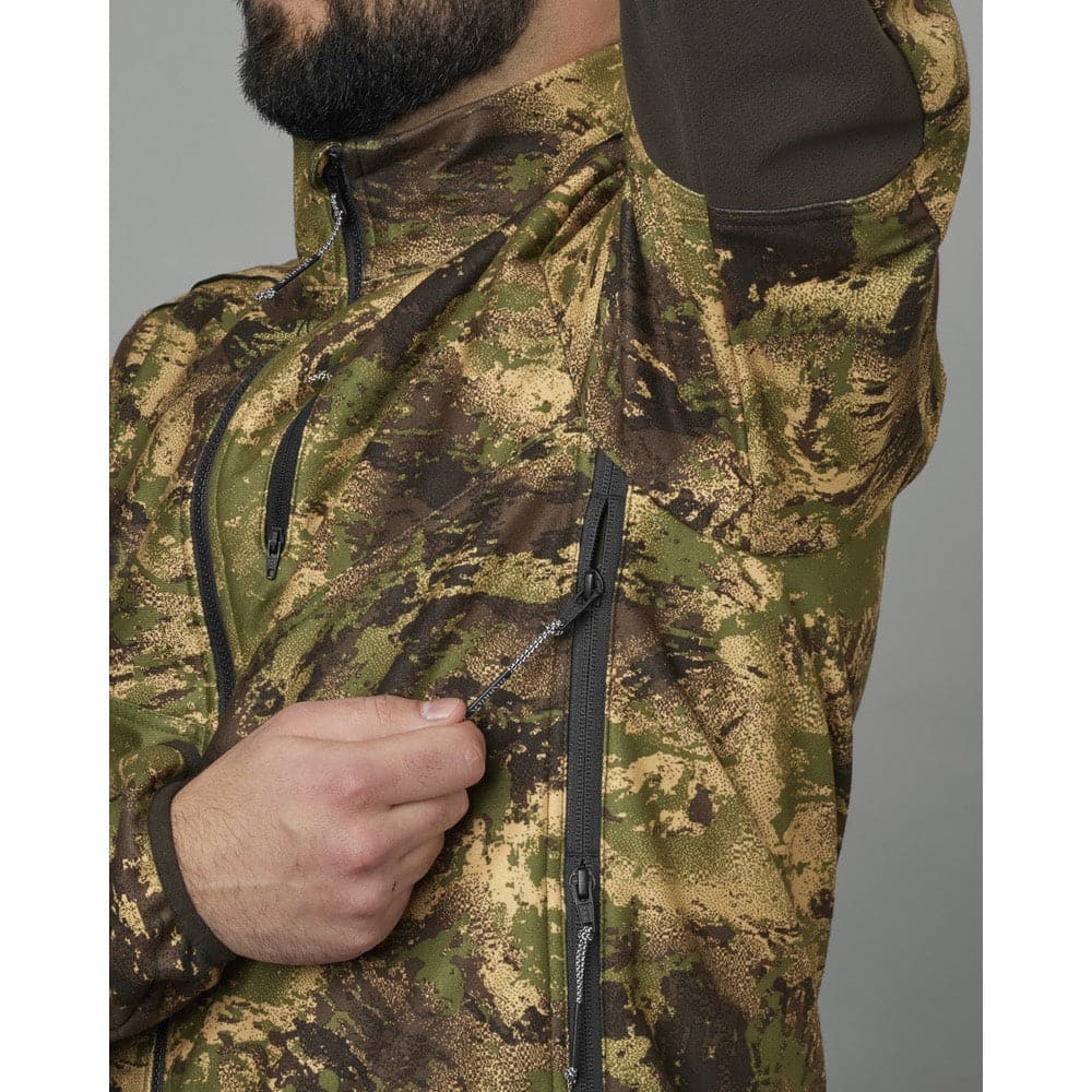 Härkila Herren Fleecejacke Deer Stalker Camo WSP - Heidejagd
