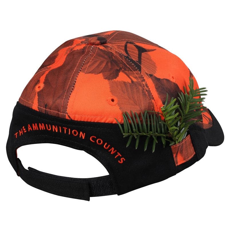 RWS Unisex Cap Orange Camo/Schwarz - Heidejagd