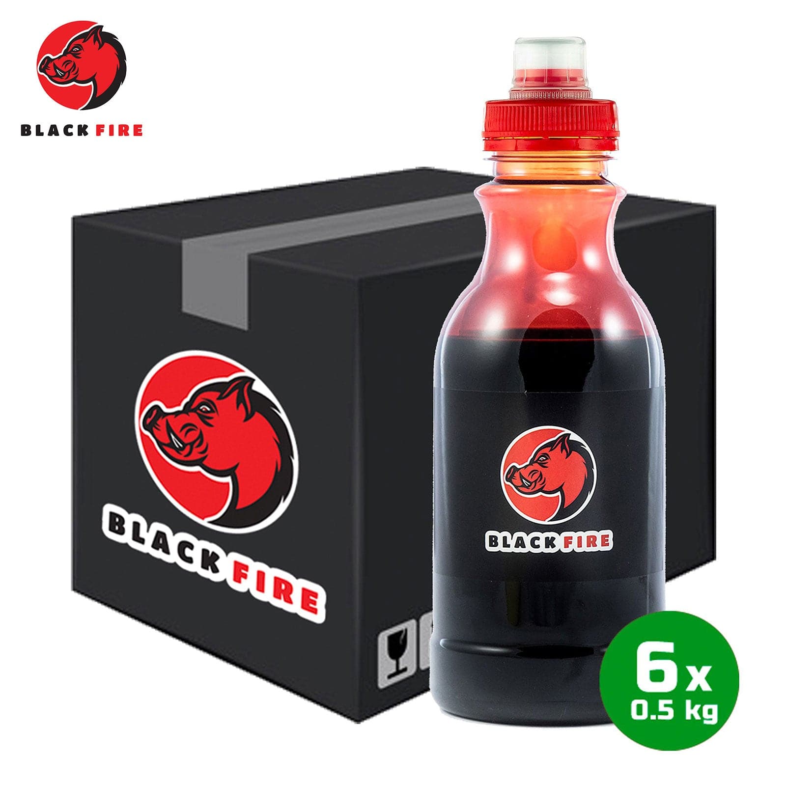 Black Fire Buchenholzteer (6x 500 ml) - Heidejagd