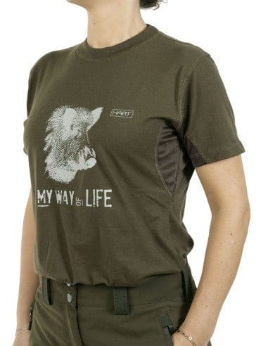 Hart Damen T-Shirt Branded Basurde - Heidejagd