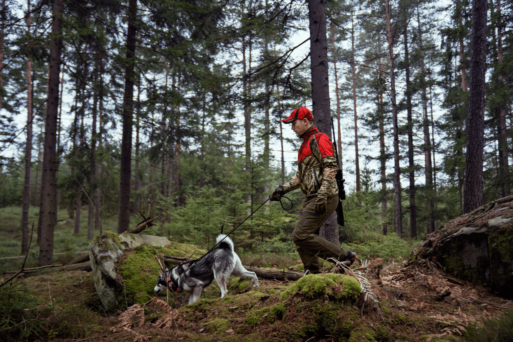 Härkila Herren Wendejacke Kamko Camo Reversible WSP - Heidejagd