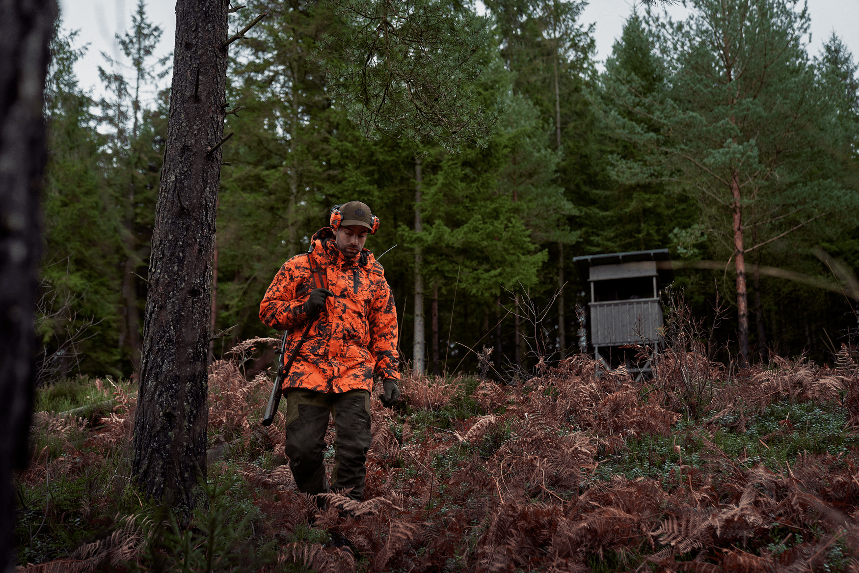 Härkila Herren Drückjagd Jacke Wildboar Pro HWS Insulated - Heidejagd