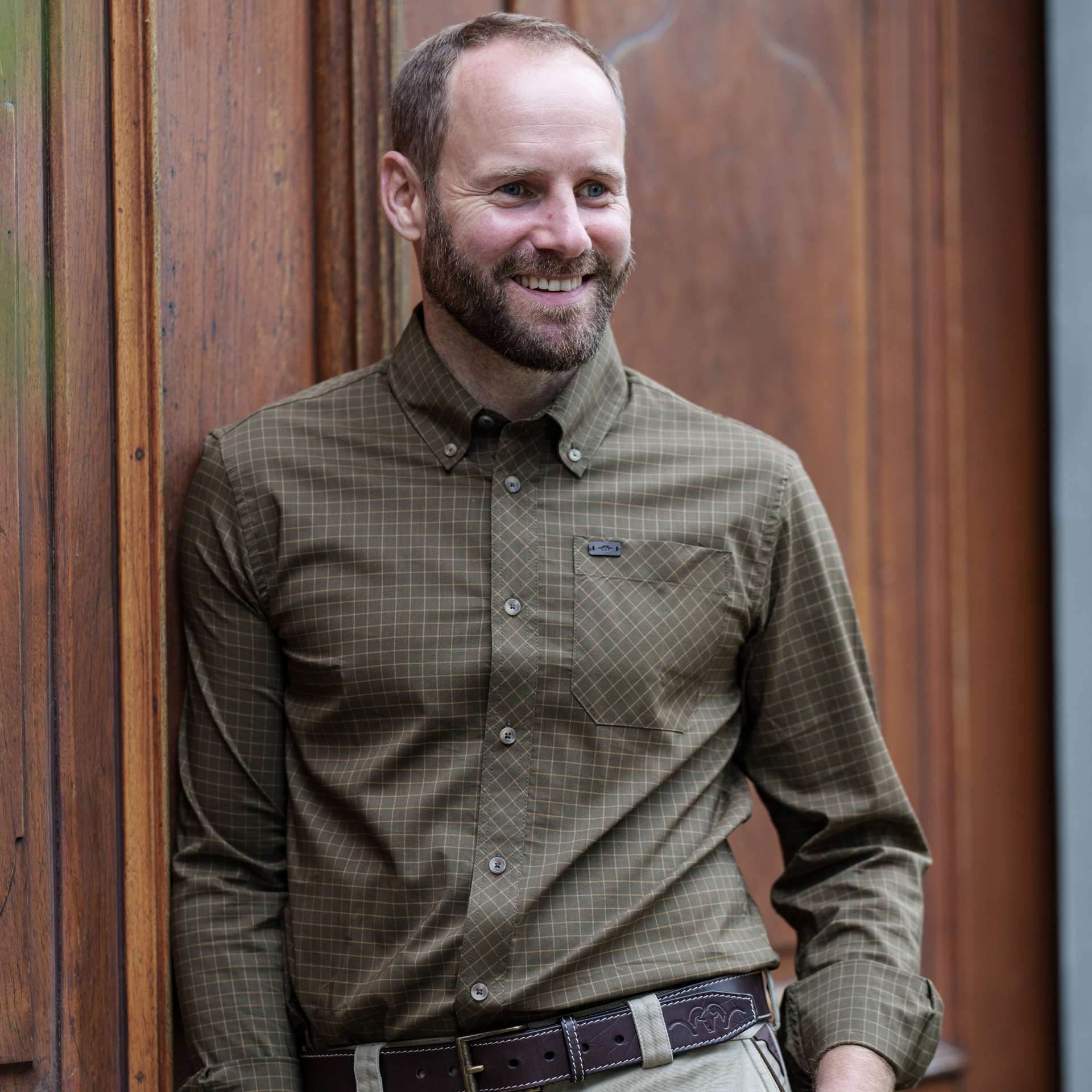 Blaser Herren Stretch Hemd Serge - Heidejagd