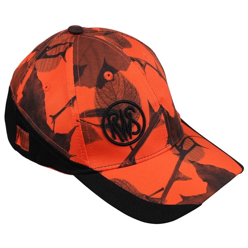 RWS Unisex Cap Orange Camo/Schwarz - Heidejagd
