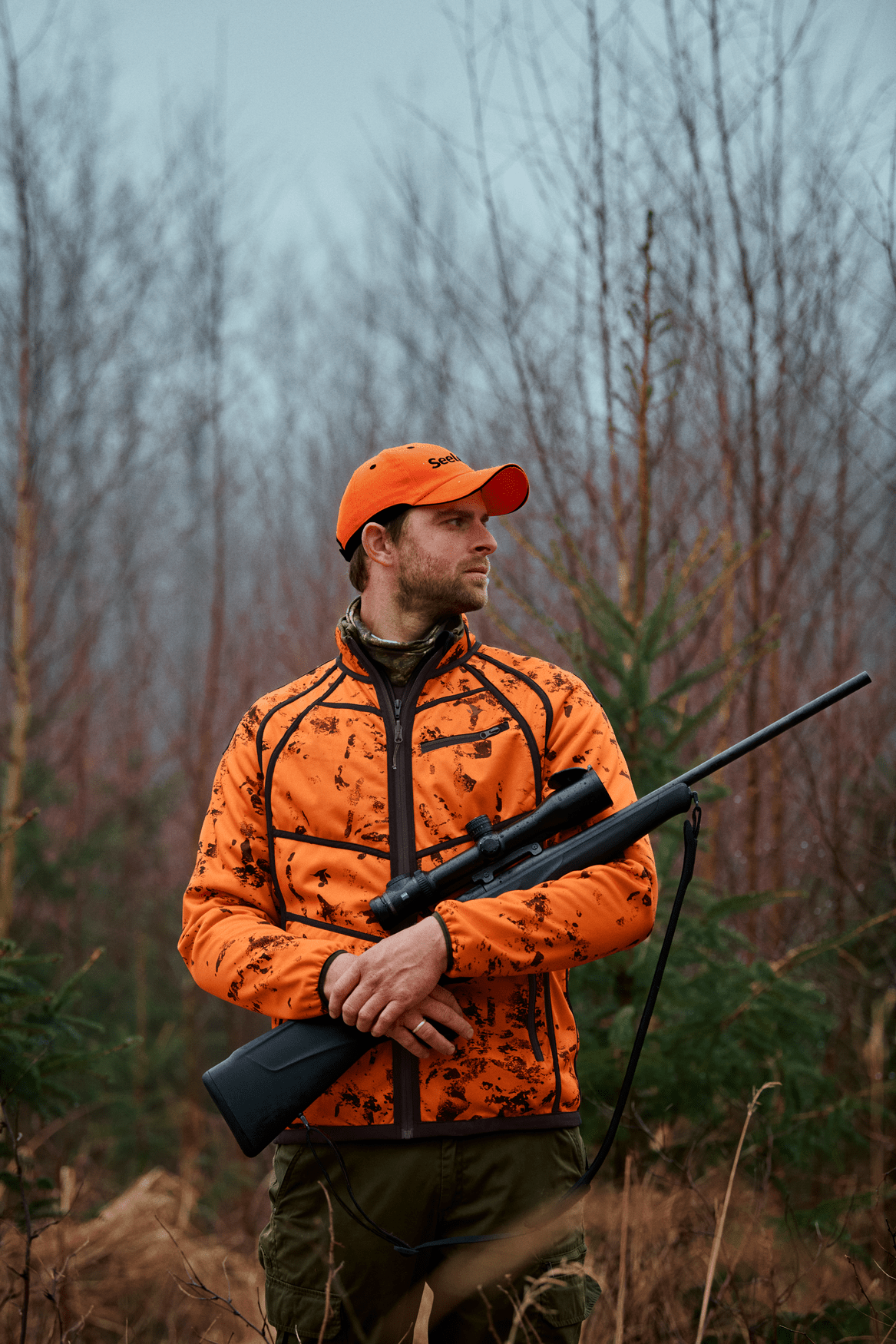 Seeland Herren wendbare Fleecejacke Vantage - Heidejagd