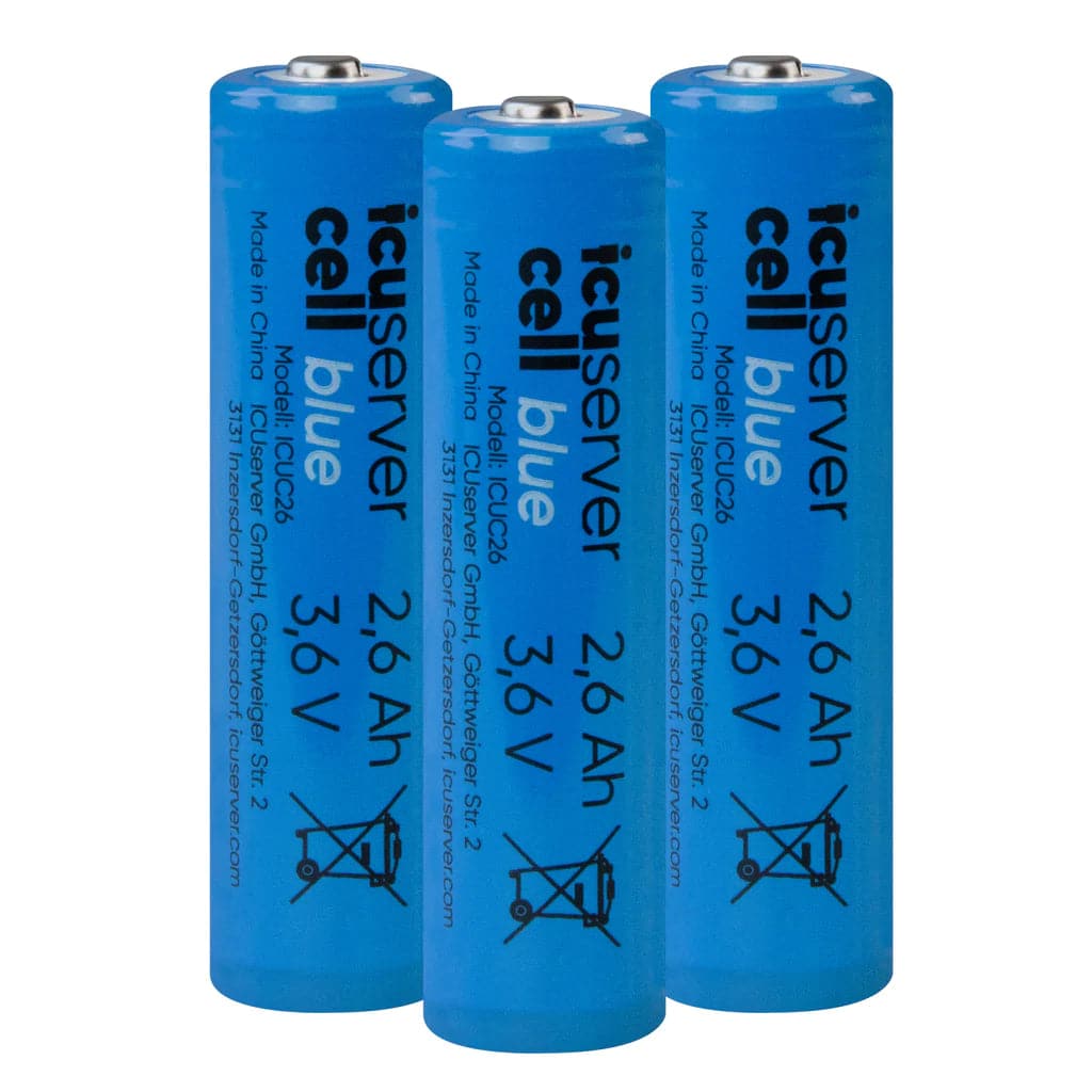ICU 18650 Akkus 3er-Pack - Heidejagd