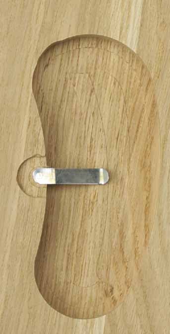 Gehörnbrettchen Eiche 4 hell - Heidejagd