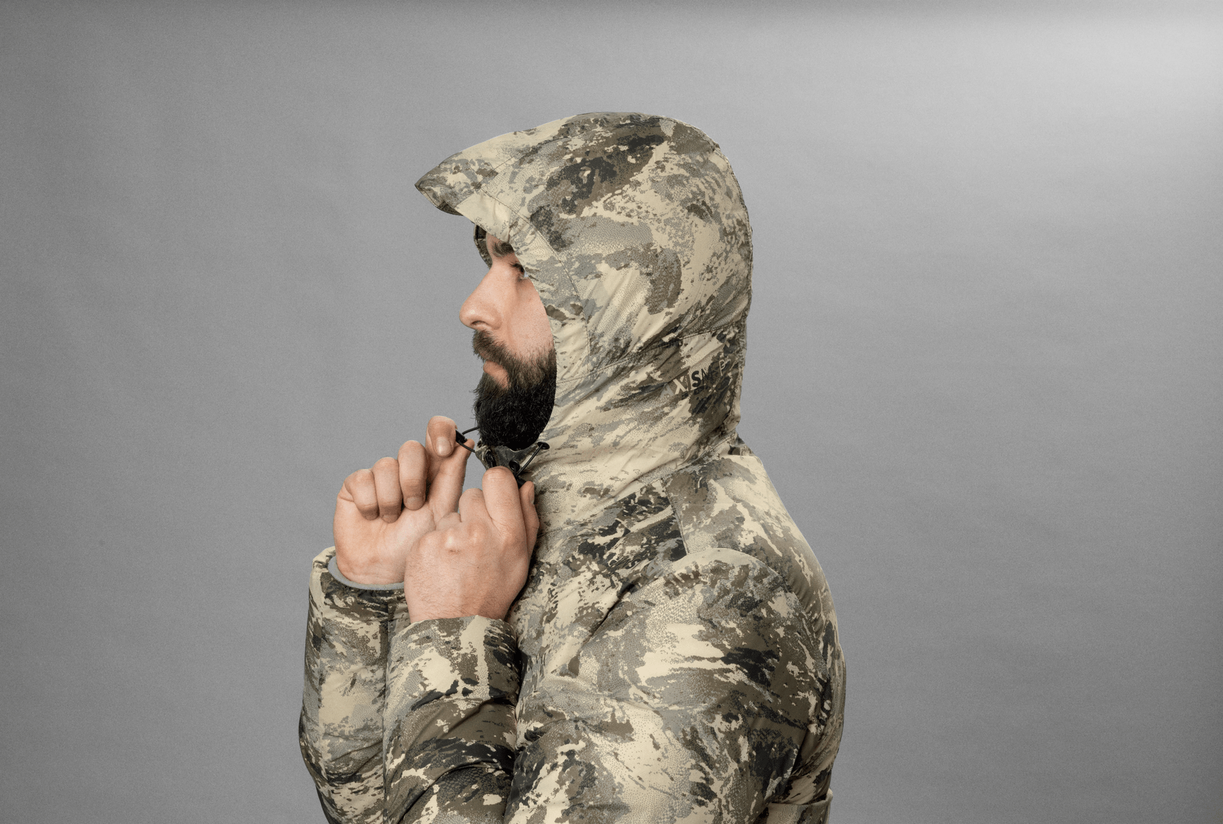 Härkila Herren Daunenjacke Mountain Hunter Expedition Packable - Heidejagd