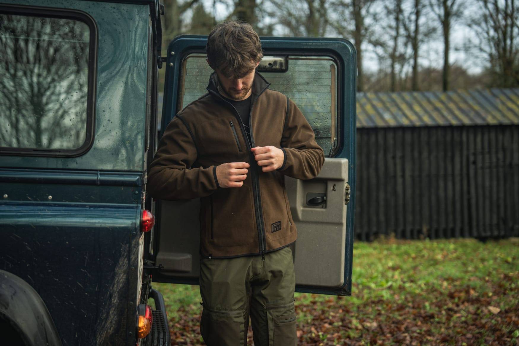 Seeland Herren Fleecejacke Rogue Solid Reversible - Heidejagd