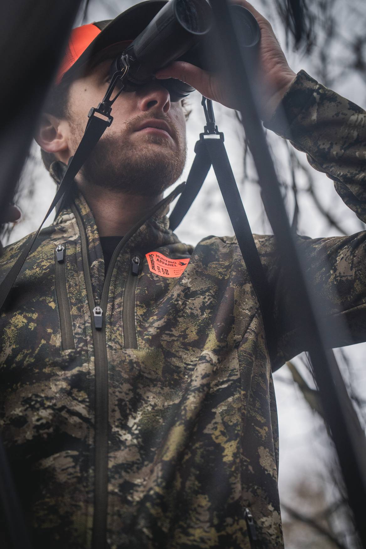 Seeland Herren Jagdjacke Fleece Tidal Camo - Heidejagd