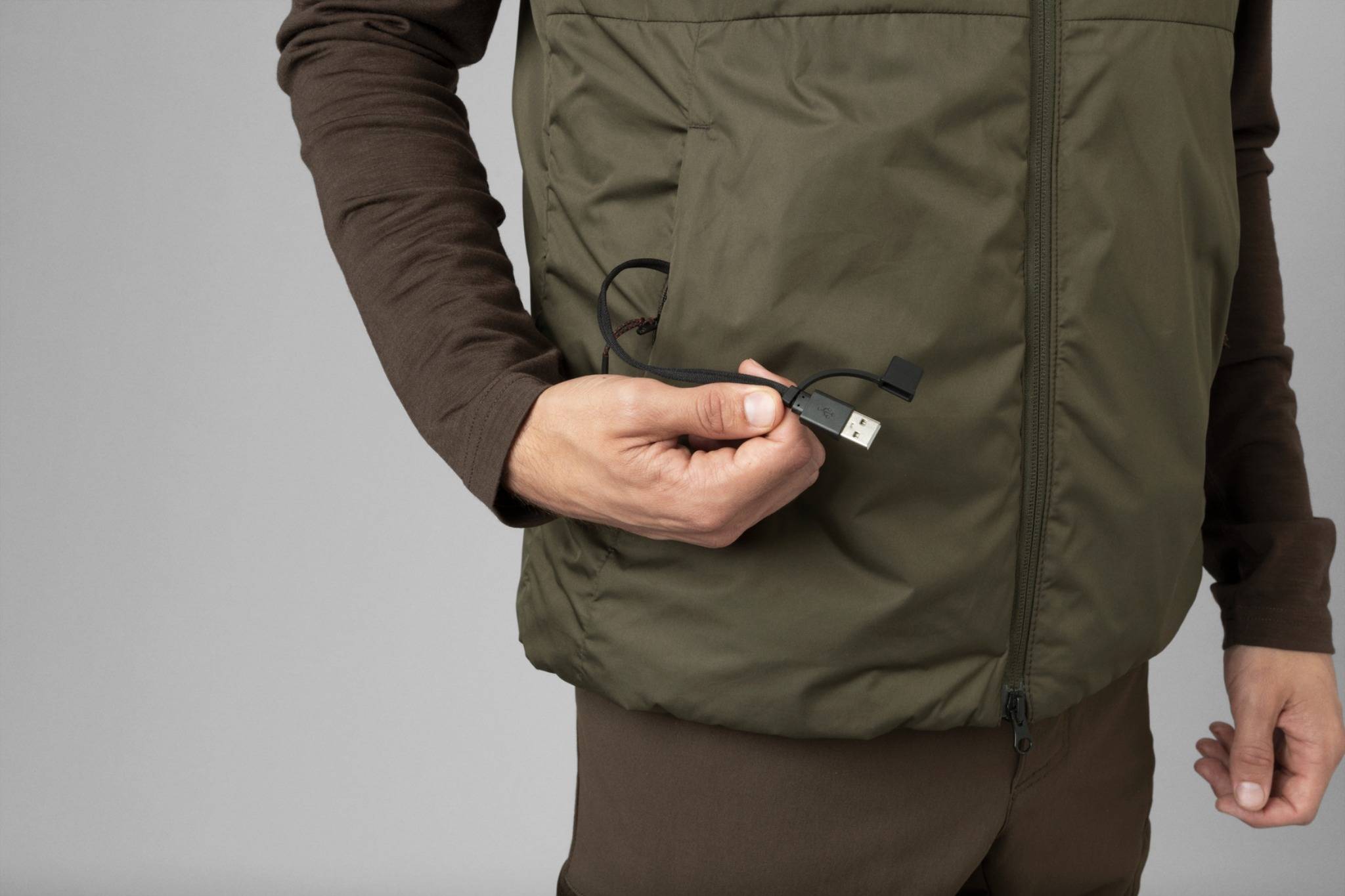 Härkila Herren Heizweste Clim8 Base - Heidejagd