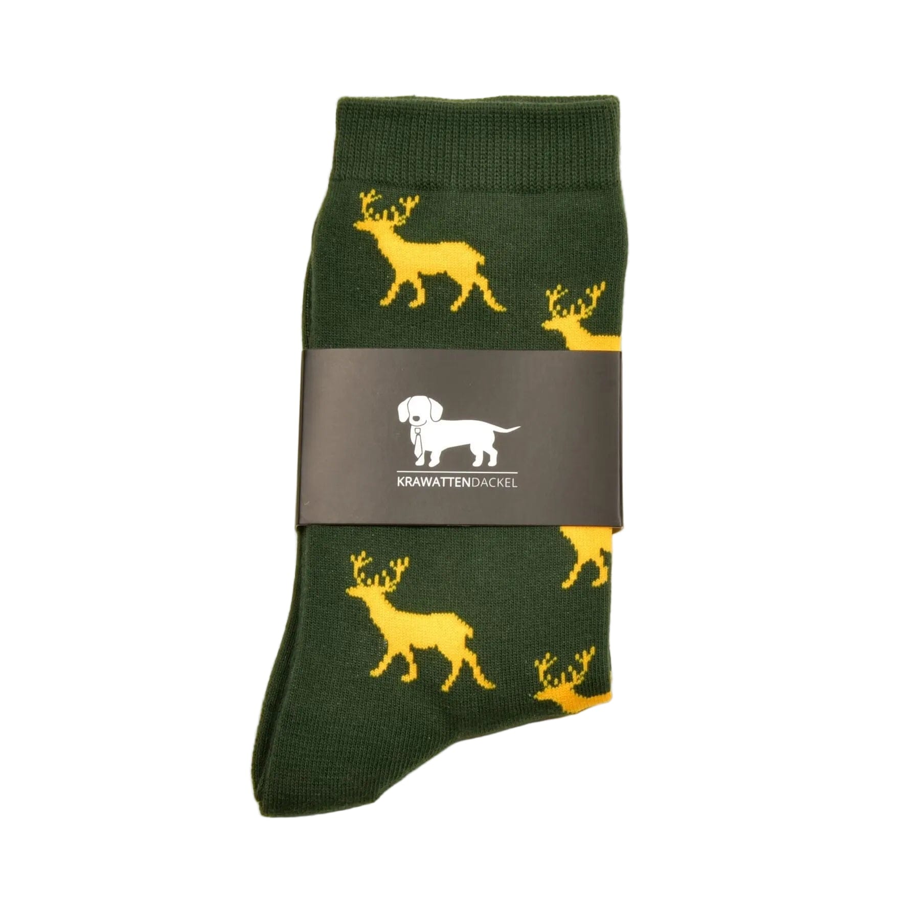 Krawattendackel Socken mit Hirsch - Heidejagd