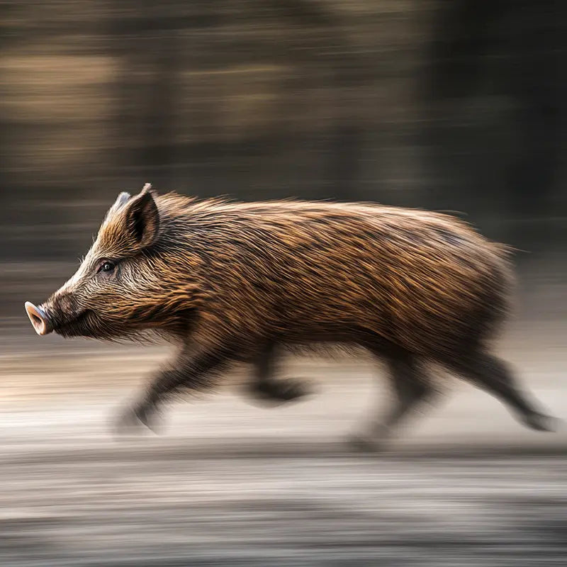 Wildschwein was rennt