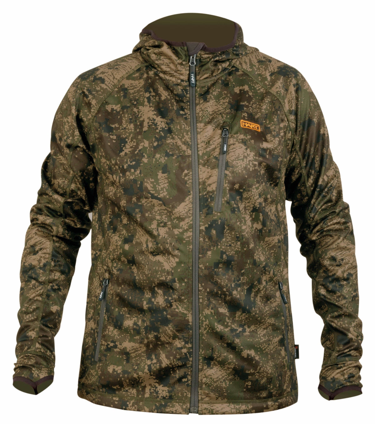 Hart Herren Hoodie Jacke STILK-HXT Hom.Pix.For.T.XL. - Heidejagd