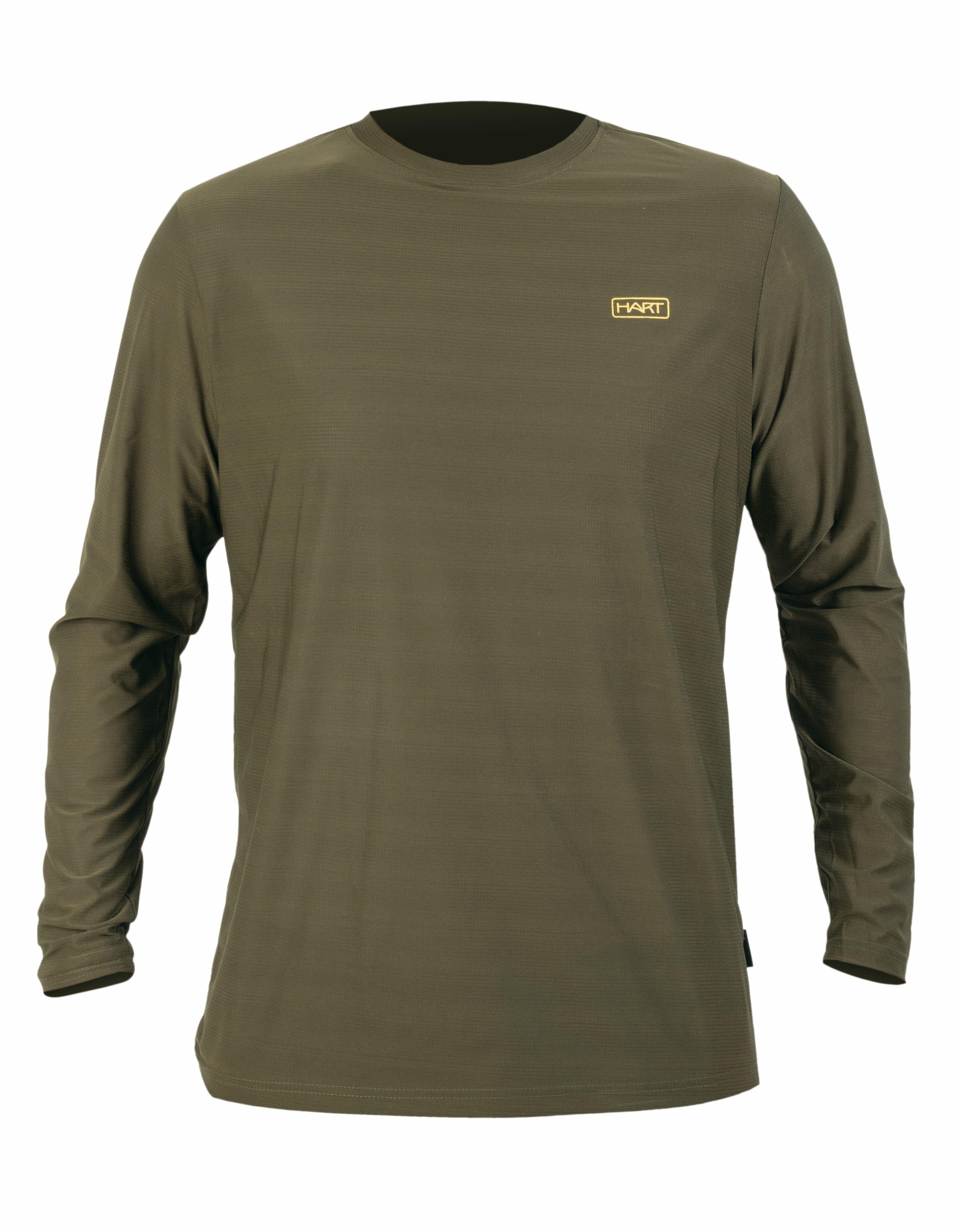 Hart Herren Funktionsshirt langarm Ural-TL c.Green - Heidejagd
