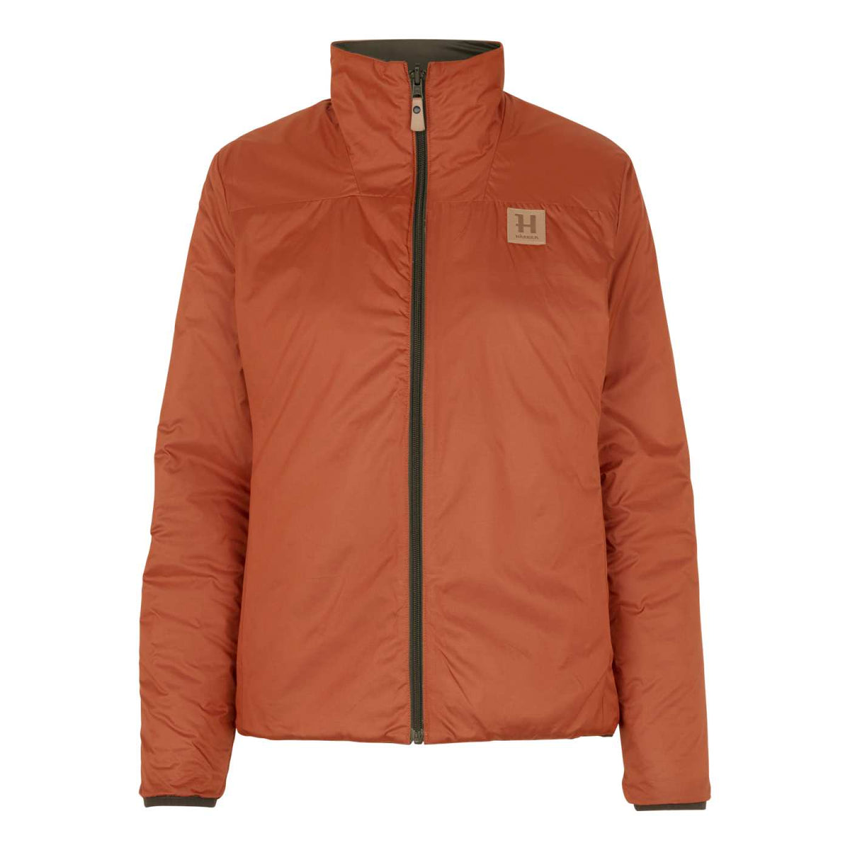 Härkila Damen Jagdjacke Kalix HSP in Shadow brown/Arabian spice – Wendeseite vorn