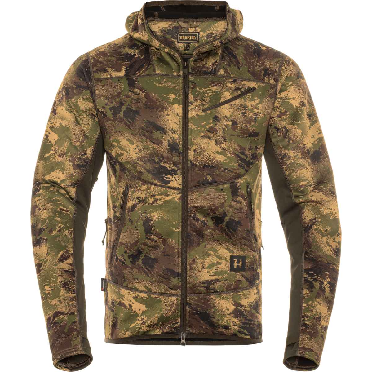 Härkila Herren Kapuzenjacke Deer Stalker Camo Fleece in AXIS MSP®Forest