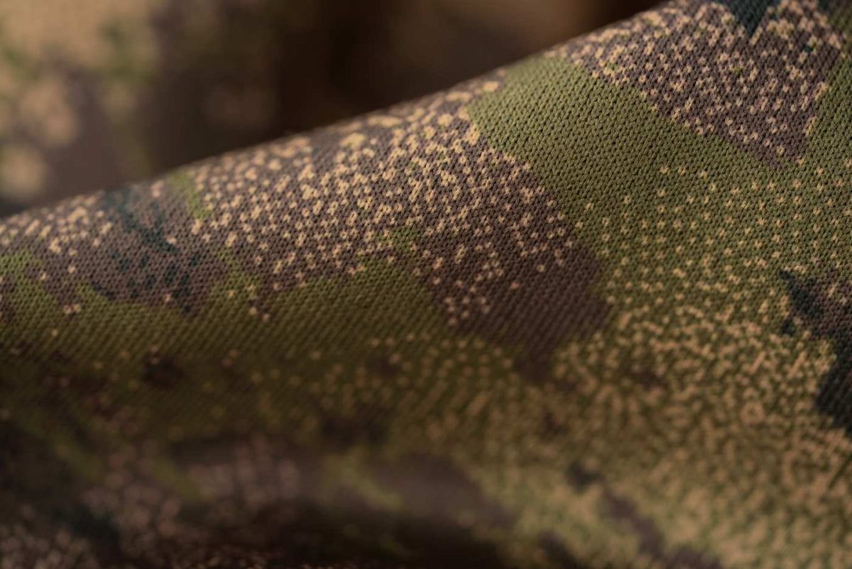 Härkila Herren Kapuzenjacke Deer Stalker Camo Fleece in AXIS MSP®Forest – Materialdetail