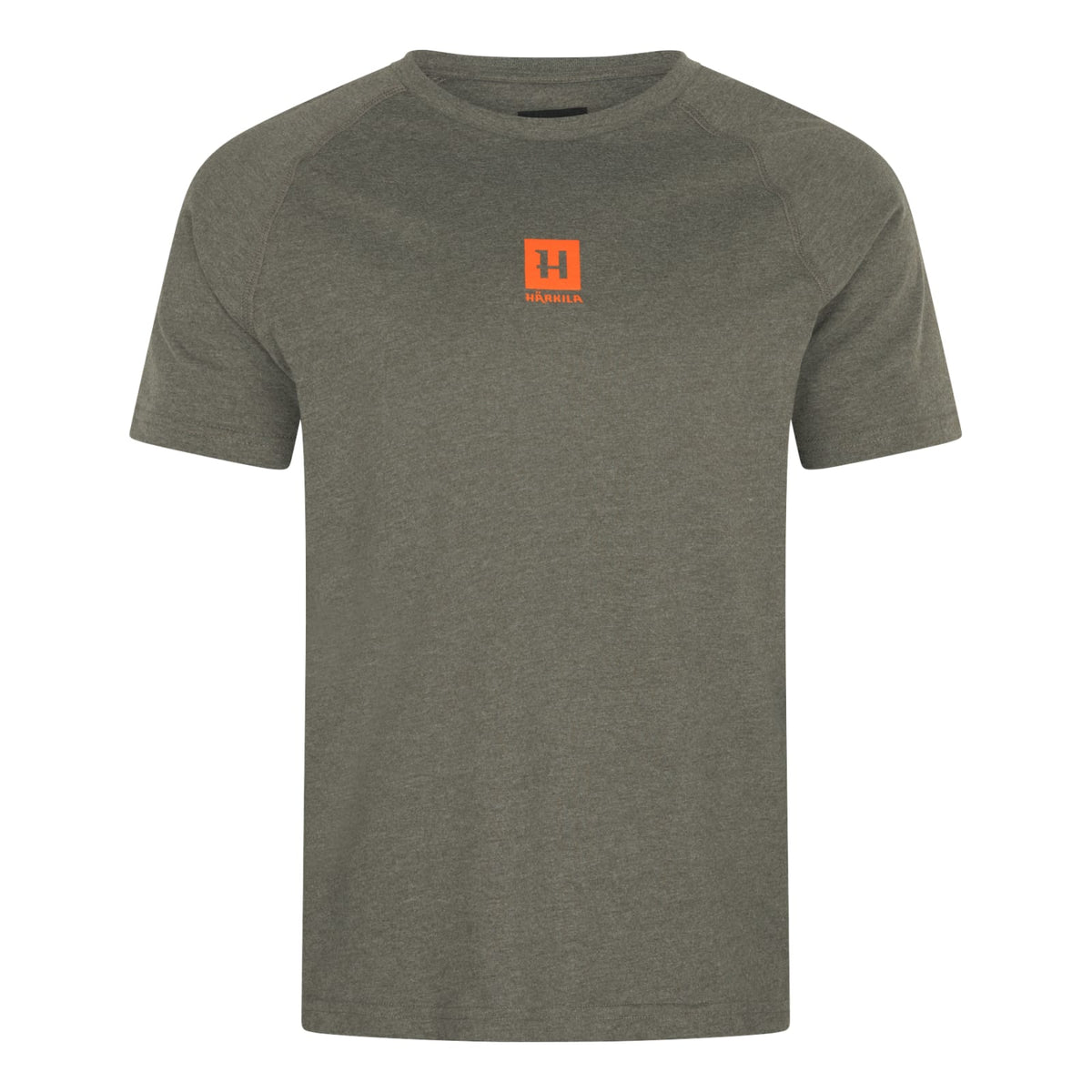 Härkila T-Shirt Instinct in Green Melange