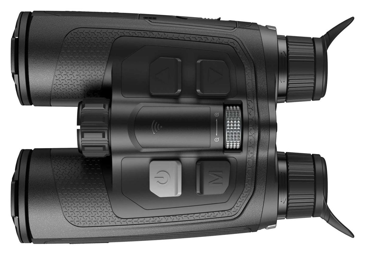 Nocpix Multispektral-Fernglas OMNI H35R in Schwarz – Bedienelemente