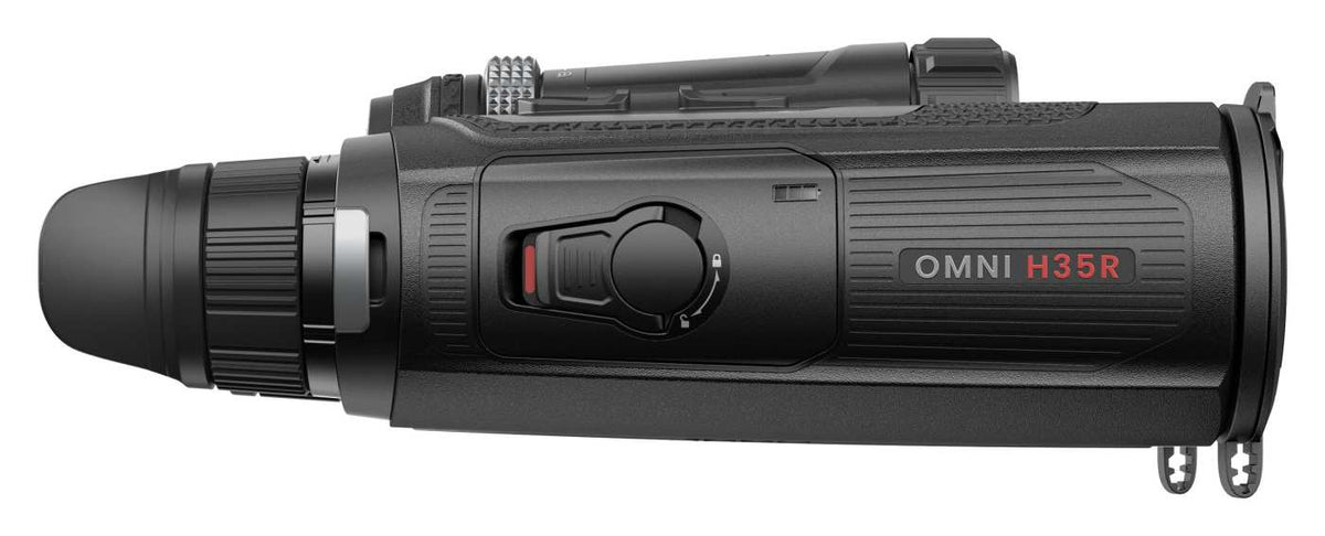 Nocpix Multispektral-Fernglas OMNI H35R in Schwarz – Seitenansicht
